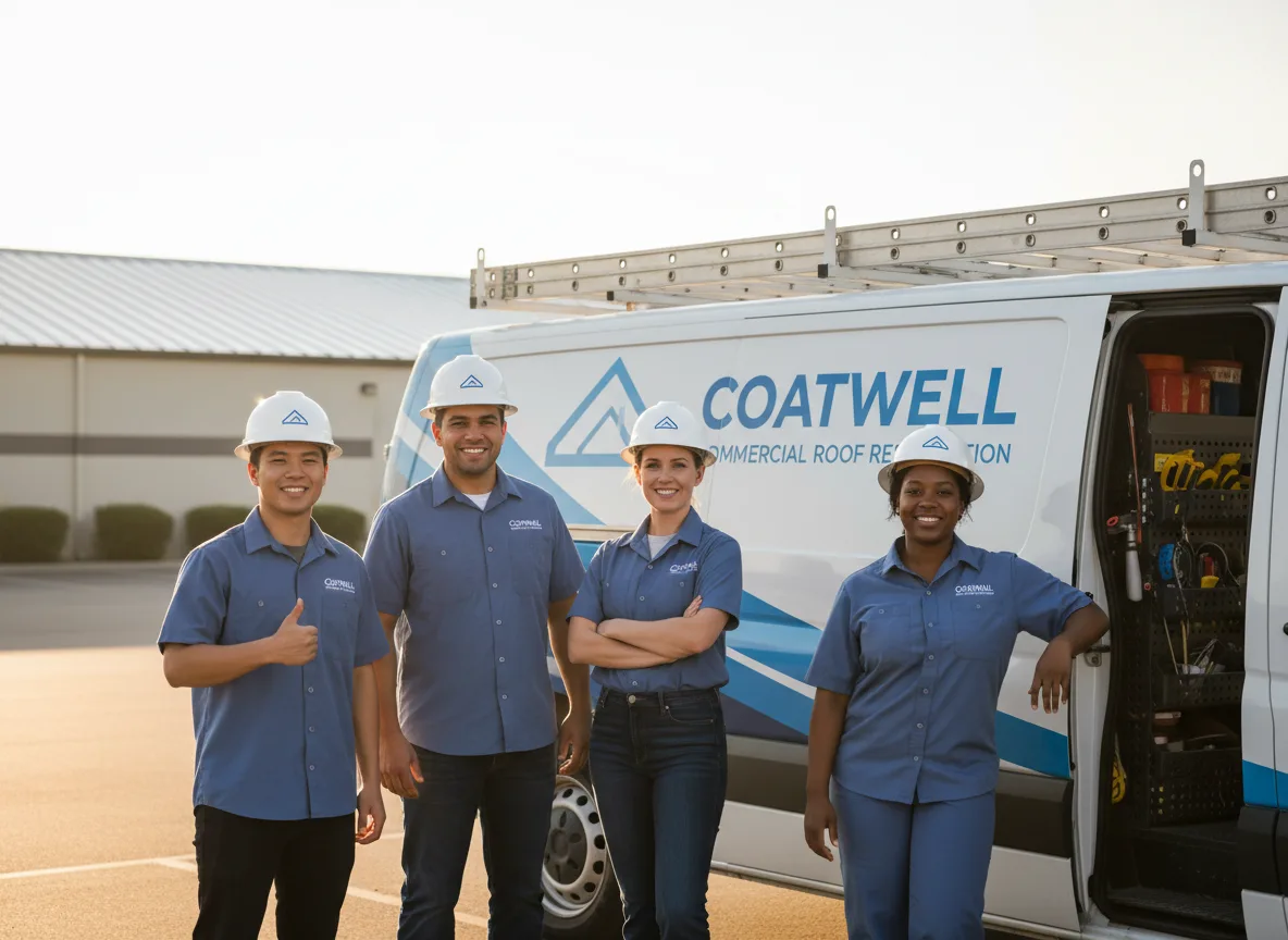 Commercial roof coating company in Burr Hill, VA